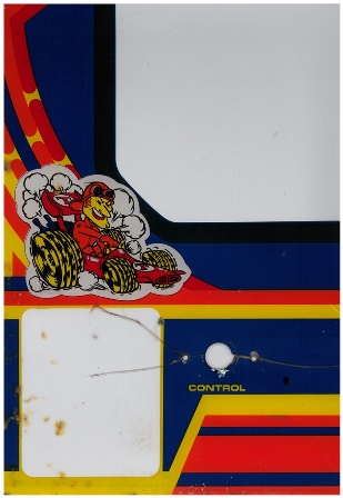 Tehkan Phoenix monitor glass scan - bottom left